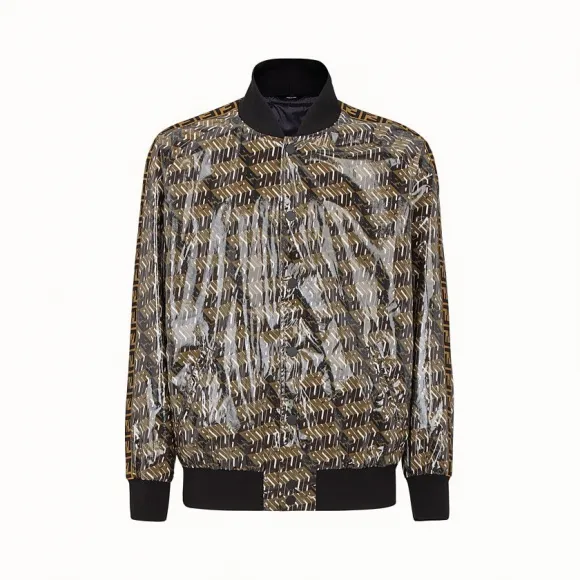 芬迪/Fendi 飞行员外套_ Roma Amor布料飞行员外套 FW0126 A90 1F1440