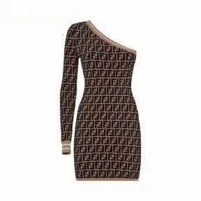 芬迪/Fendi 女士 Fendi Prints On针织洋装 FZD814AAVEF139Z