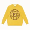 芬迪/Fendi STAMP毛衣_黄色棉和羊绒毛衣 JMG049 A3T FF0JJD