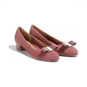 菲拉格慕/Salvatore Ferragamo Vara蝴蝶结高跟鞋 01B221_670710