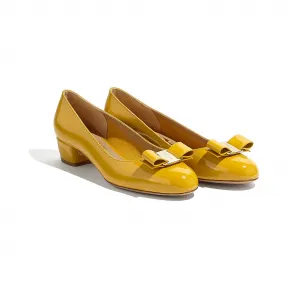 菲拉格慕/Salvatore Ferragamo Vara蝴蝶结高跟鞋 01B221_703196