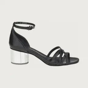 菲拉格慕/Salvatore Ferragamo 镜面处理鞋跟凉鞋 01C768-748911-748911