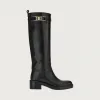 菲拉格慕/Salvatore Ferragamo GANCINI及膝靴 01C904-750681-750681