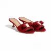 菲拉格慕/Salvatore Ferragamo Vara蝴蝶结凉拖 01P318_705534