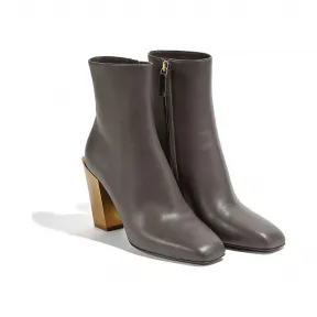 菲拉格慕/Salvatore Ferragamo 镜面处理踝靴 01Q483_720341