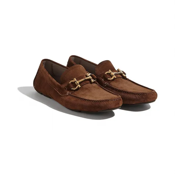 菲拉格慕/Salvatore Ferragamo Gancini扣饰开车莫卡辛鞋 024728_694980