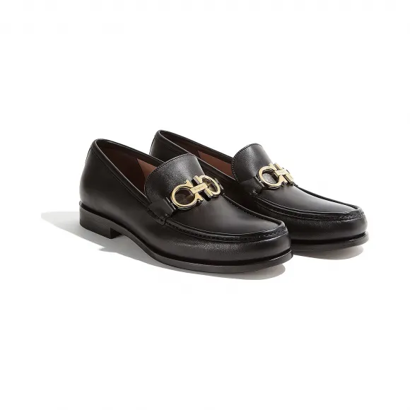 菲拉格慕/Salvatore Ferragamo Gancini莫卡辛鞋 02B715_712557