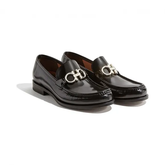 菲拉格慕/Salvatore Ferragamo Gancini莫卡辛鞋 02B715_715549
