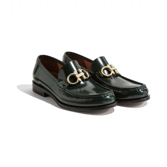 菲拉格慕/Salvatore Ferragamo Gancini莫卡辛鞋 02B715_716493