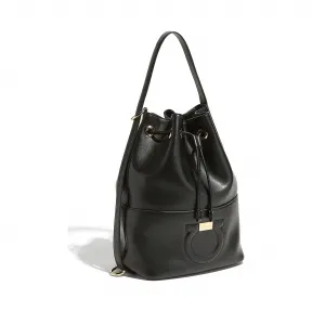 菲拉格慕/Salvatore Ferragamo Gancini水桶包 21H085_694900