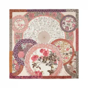 菲拉格慕/Salvatore Ferragamo 阳伞印花桑蚕丝围巾 317857_707775