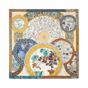 菲拉格慕/Salvatore Ferragamo 阳伞印花桑蚕丝围巾 317857_707776