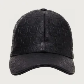 菲拉格慕/Salvatore Ferragamo GANCINI皮帽 560004-736927-8057453905446