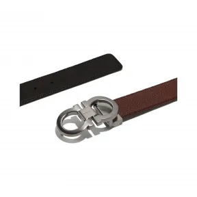 菲拉格慕/Salvatore Ferragamo 双面可调式Gancini皮带 679535_697152