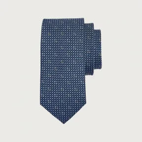 菲拉格慕/Salvatore Ferragamo Gancini 印花真丝领带 - 软配饰 350263-731639