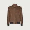 菲拉格慕/Salvatore Ferragamo 麂皮夹克 - 成衣 14C043-743250