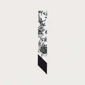 菲拉格慕/Salvatore Ferragamo Wild Flowers 印花真丝抹胸 - 丝绸和配饰 320298-746041