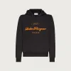 菲拉格慕/Salvatore Ferragamo 刺绣连帽卫衣 - 服装 120664-746606
