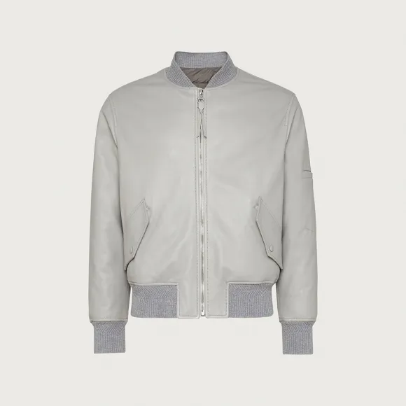 菲拉格慕/Salvatore Ferragamo Nappa 夹克 - 成衣 141178-750723