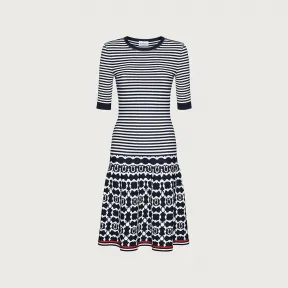 菲拉格慕/Salvatore Ferragamo 粘胶纤维连衣裙 - 成衣 111226-751777