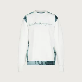 菲拉格慕/Salvatore Ferragamo 真丝镶嵌毛衣 - 成衣 110980-751980