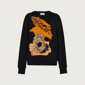 菲拉格慕/Salvatore Ferragamo 罂粟印花毛衣 - 成衣 111312-753058