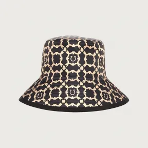 菲拉格慕/Salvatore Ferragamo Gancini Galore 帽子 - 丝绸和配饰 360472-998919