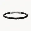 化石/Fossil Black Skinny Braid JF00510797