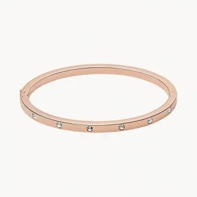 化石/Fossil Dainty Dot Bangle- Rose JF00843791001