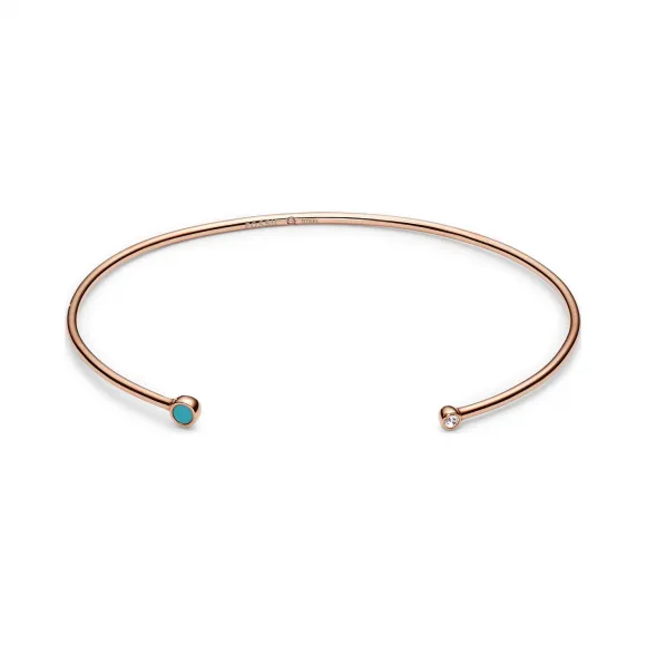 化石/Fossil 绿松石开口手镯 JF02641791