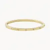化石/Fossil Sutton Shine Bright Gold-Tone Stainless Steel Cuff Bracelet JF03872710