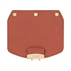 芙拉/Furla METROPOLIS 橙色 阿瑞斯印花皮革 迷你手袋 807270