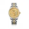 爵尼/Genie 金爵系列 316L精钢 41mm 自动机械机芯 男表 GNQ-T1835M-18KAG