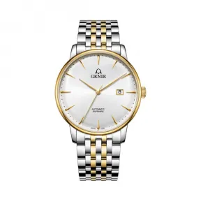 爵尼/Genie 罗贝撒系列 316L精钢 41mm 自动机械机芯 男表 GNQ-T1855M-AGW