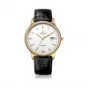爵尼/Genie 真情系列 316L精钢 39mm 石英机芯 男表 GNQ-T2006M-LG