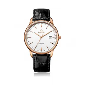 爵尼/Genie 真情系列 316L精钢 39mm 石英机芯 男表 GNQ-T2006M-LR