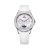 爵尼/Genie 兰惠系列 316L精钢 37mm 石英机芯 女表 GNQ-T2016L-LMQW