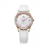 爵尼/Genie 兰惠系列 316L精钢 32mm 石英机芯 女表 GNQ-T2016L-LQR