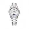 爵尼/Genie 兰惠系列 316L精钢 37mm 石英机芯 女表 GNQ-T2016L-MQW