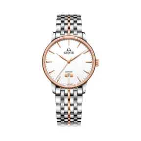 爵尼/Genie 永恒系列 316L精钢 40mm 石英机芯 男表 GNQ-T2023M-RW