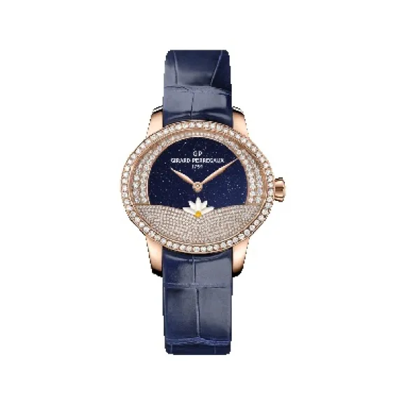 芝柏/Girard-Perregaux 猫眼系列 34毫米 玫瑰金 自动上弦机械 女表 80488D52A401-CK4A