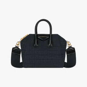 纪梵希/Givenchy 女士 4G 刺绣帆布迷你 Antigona 手袋 3666205226378