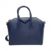 纪梵希/Givenchy 深蓝色 山羊皮 手提包 BB05114012402