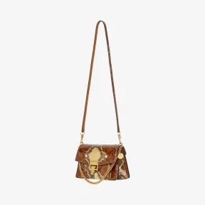 纪梵希/Givenchy 女士 亮面蟒蛇皮小号GV3包 BB501CB0MH-242