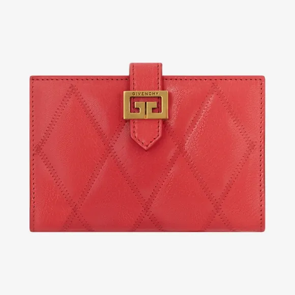 纪梵希/Givenchy 女士 菱形GV3皮夹 BB601GB08Z-669