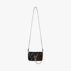 纪梵希/Givenchy 菱形绗缝皮革迷你Pocket包 BB604DB08Z-001