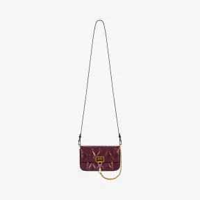 纪梵希/Givenchy 女士 迷你菱形绗缝皮革手提包 BB604DB08Z-542