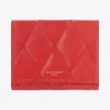纪梵希/Givenchy 女士 菱形皮革GV3三折皮夹 BB608UB08Z-669