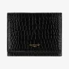 纪梵希/Givenchy 女士 鳄鱼纹效果皮革GV3三折皮夹 BB608UB0LK-001