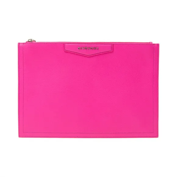 纪梵希/Givenchy 粉红色 羊皮 手提包 BC06821012652